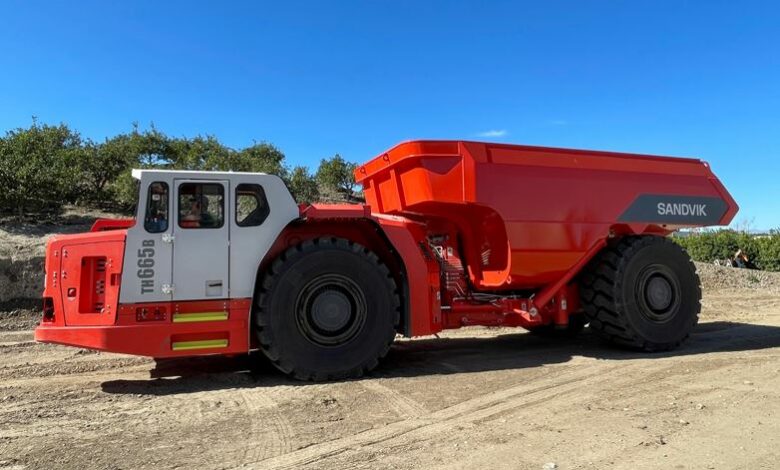 Sandvik introduces underground mining’s largest-capacity BEV truck