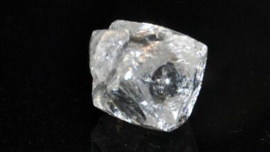114 carat diamond retrieved at Letšeng mine in Lesotho