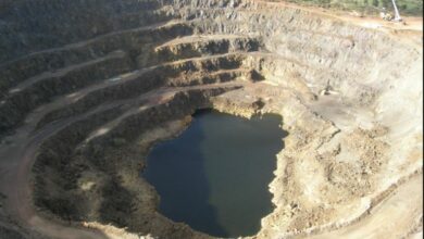 Kombat mine operations suspended