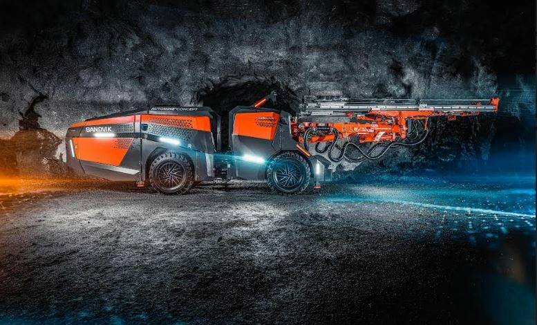 Sandvik develops vision for mining automation with AutoMine ® Concept Underground Drill