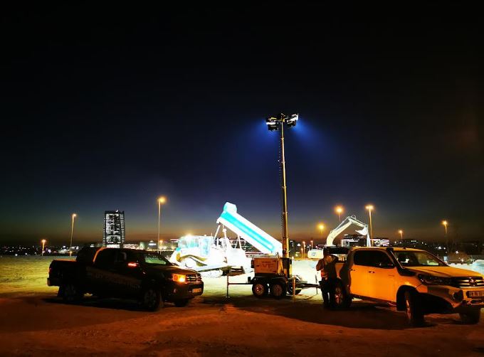 Pilot Crushtec shoots out the lights with Generac range