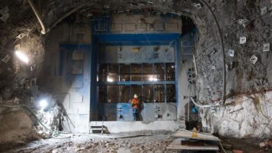 First water control door for (VUP) completed