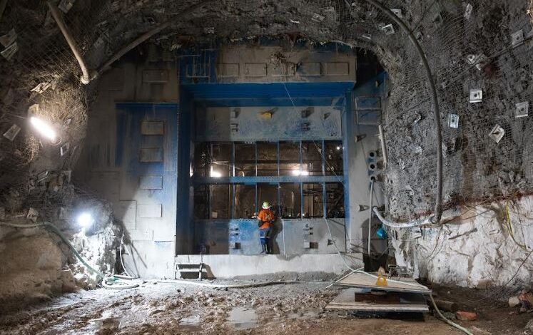 First water control door for (VUP) completed