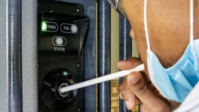 Breathalysers for mineworkers