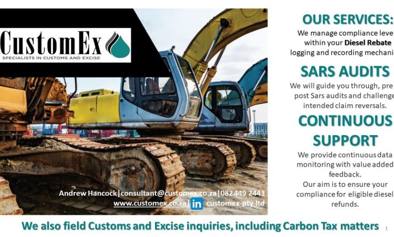 Diesel Rebate Claim Processing for Mining Operations