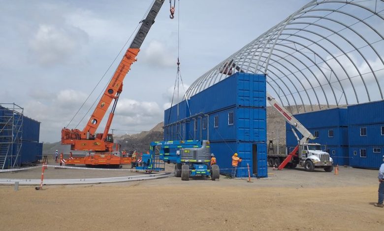 Durable Fabric Shelter Structures for Mining Projects