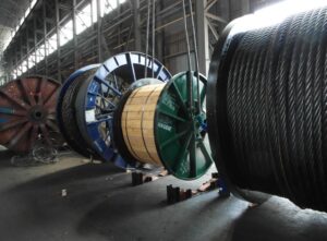 Steel wire ropes for mining projects