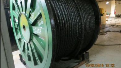 Steel wire ropes for mining projects