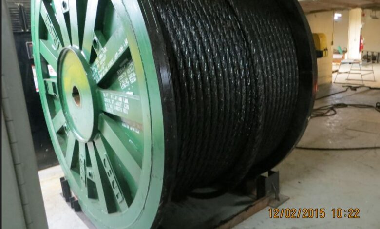 Steel wire ropes for mining projects