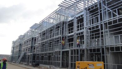 Fast-track buildings for mining projects