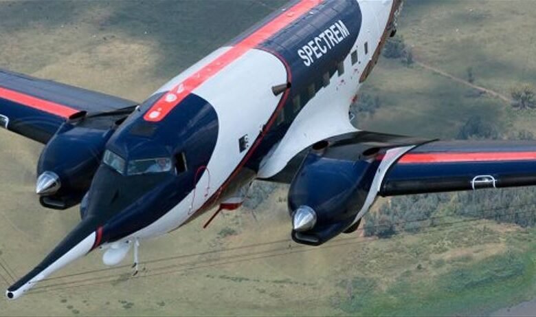 Airborne electromagnetic surveys for geological mapping