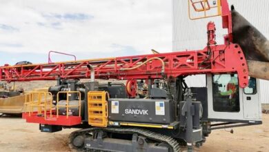 New Sandvik drill rig stands on shoulders of giant