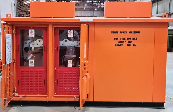 Large dry-type mini substation order for Trafo from DRC copper giant
