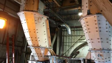 Weba Chutes prove their worth at us power plants