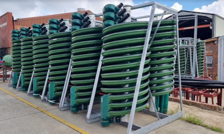 Multotec's SX4 degritting spiral reduces carbon costs for mining operations in West Africa