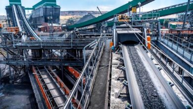 Tackling sticky situations: Designing transfer points minerals processing plants
