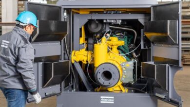 IPR customers praise hinged door concept on atlas Copco pumps