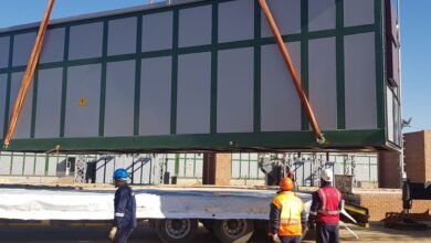 Prefabricated electric substations (E-Houses) for mining projects