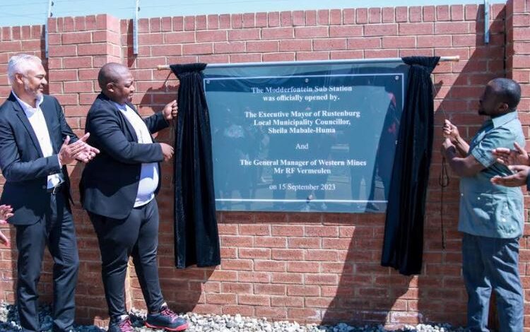 Glencore Ferroalloys hands over Modderfontein Substation at Kroondal Mine to boost operational efficiency