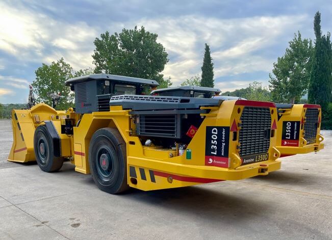 The Aramine L350D mining loader evolves