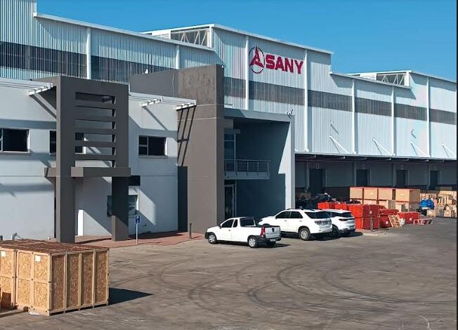 New SANY warehouse tailored for better client service