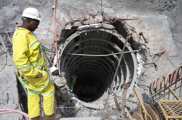 Becker Mining’s steel arch roof support systems stabilise the rock mass in unstable underground conditions