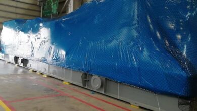 Fitting the right packaging to oversized metal items with Cortec ® VpCI ® Film!