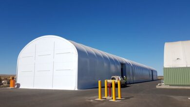 Fabric Structures & Shelters for African Mining Projects