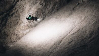 Drones for GPS-denied Underground Mining Areas