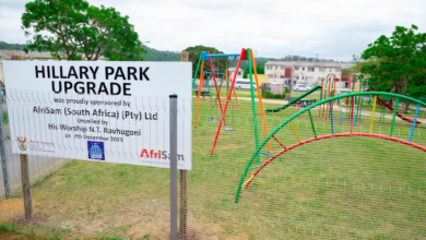 Afrisam upgrades Community Park into a family-friendly haven