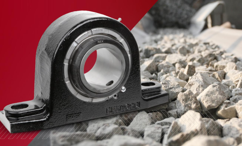 Metric sized ISO unitised plummer block bearings