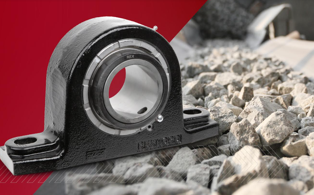 Metric sized ISO unitised plummer block bearings