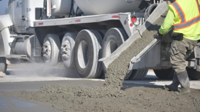 Speeding up concrete curing in cold weather
