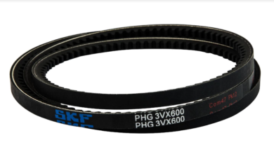 Cogged Raw Edge belts – the ‘black belt’ in the SKF range