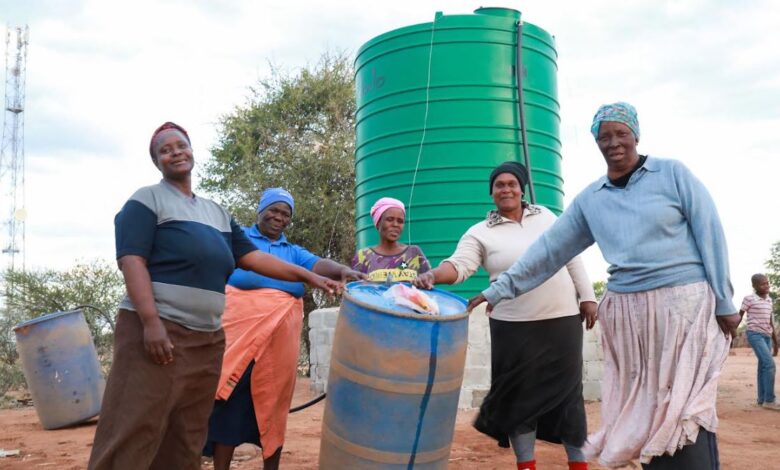 Conserving water part of de beers responsible stewardshipConserving water part of De Beers responsible stewardship