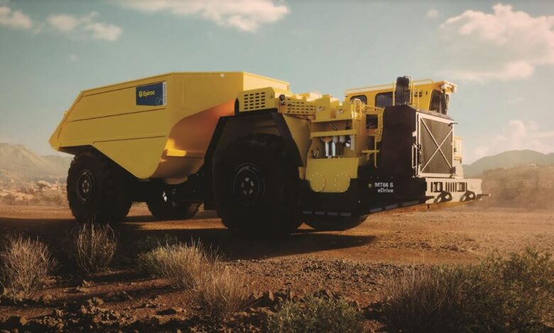 Our new Minetruck MT66 S eDrive with electric drivetrain combines power and innovation