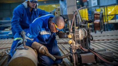 Steinmüller Africa’s submerged arc welding ensures clean, high-quality welds