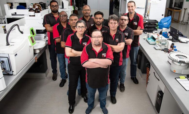 WearCheck team celebrates diagnostic milestone