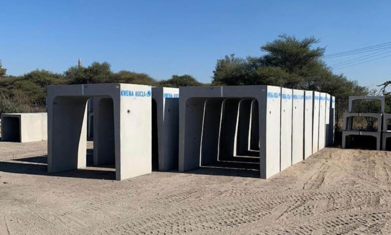 Kwena Rocla supplies 500 2M x 2M culverts to mine in Botswana