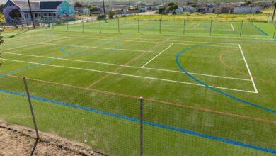 AfriSam constructs multipurpose courts at Diazville Primary School, empowering learners through sports