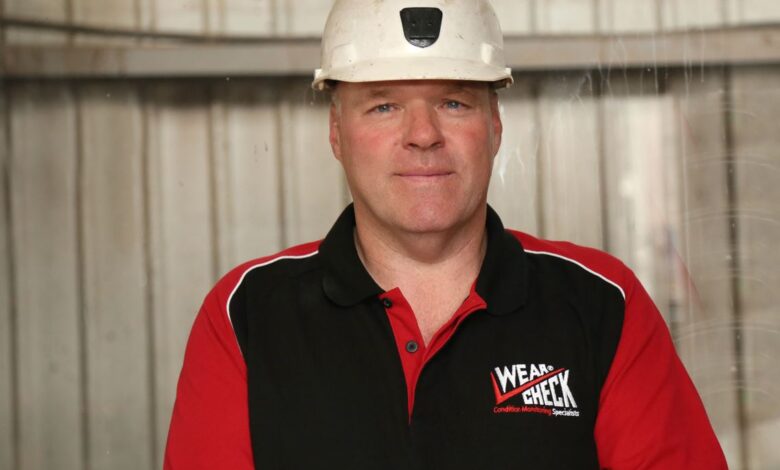 Rope condition monitoring for mines