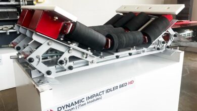 Transforming conveyor efficiency: Tru-Trac’s EXHD Dynamic Impact Idler Bed