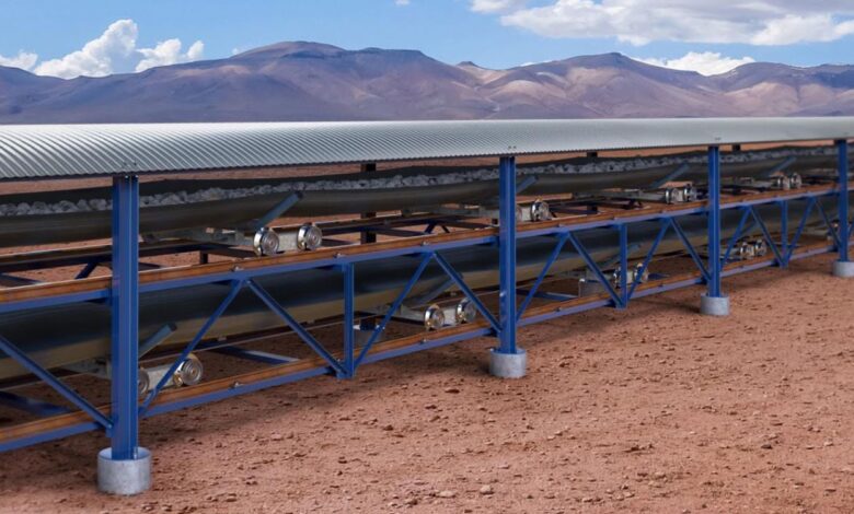 Africa is early adopter of rail-running conveyors from FLS