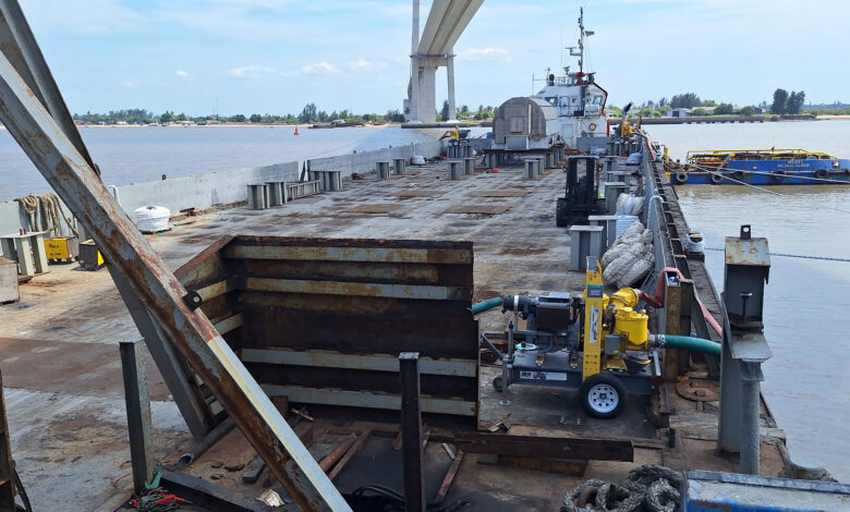 Atlas Copco dry prime pumps from IPR for gas project’s sea-going vessel