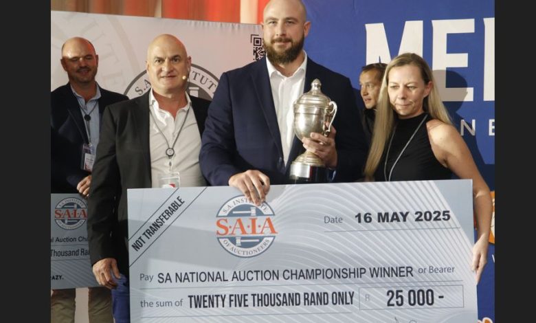 SAIA Auctioneer of the Year for 2025