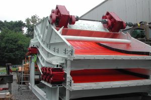 Low maintenance screen mounts for efficiency and safety in mining and industrial equipment