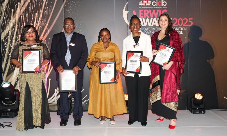 From groundwork to greatness: 6th cidb ERWIC Awards celebrate women builders